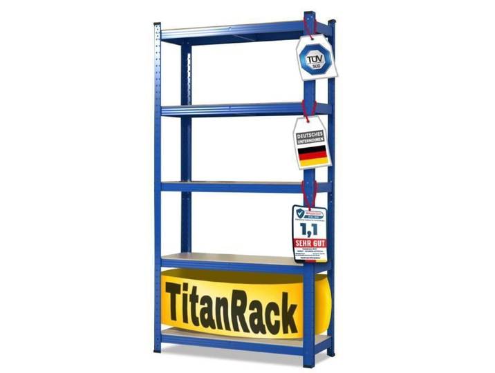 Étagères pour charges Lourdes Titan Bleu 200 x 120 x 60 cm