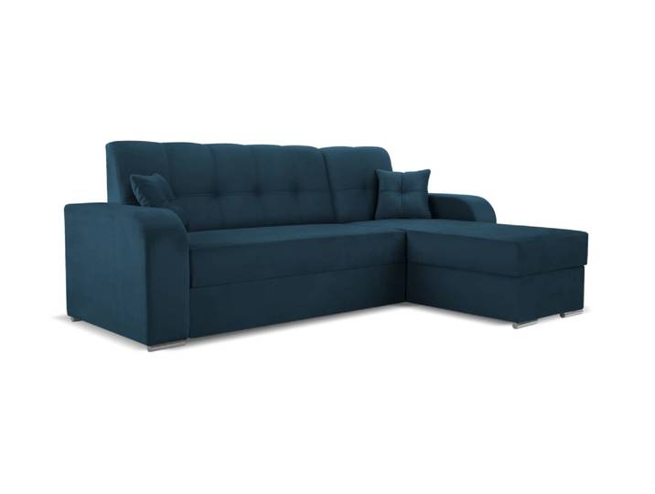 Ecksofa ORINOCO Rechts Blau (Monolith 77)