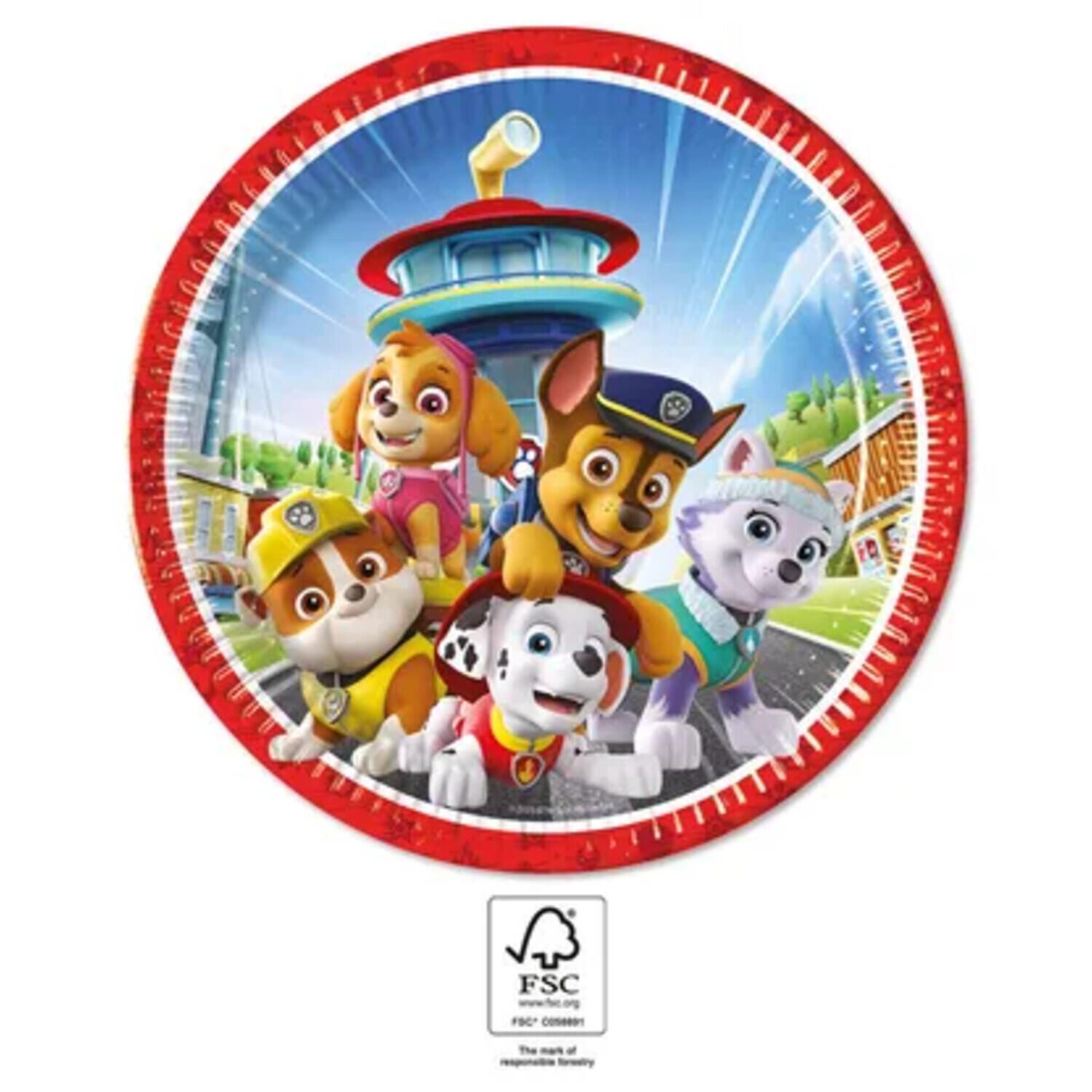 Procos Paw Patrol Pappteller 95597