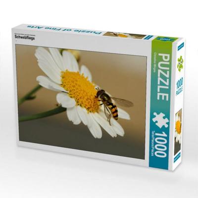 CALVENDO Puzzle Schwebfliege 1000 Teile Lege-Größe 640 x 480 cm Foto-Puzzle Bild von Christine Wirges