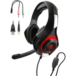 Nyko Core Headset (Kabelgebunden), Gaming Headset, Schwarz