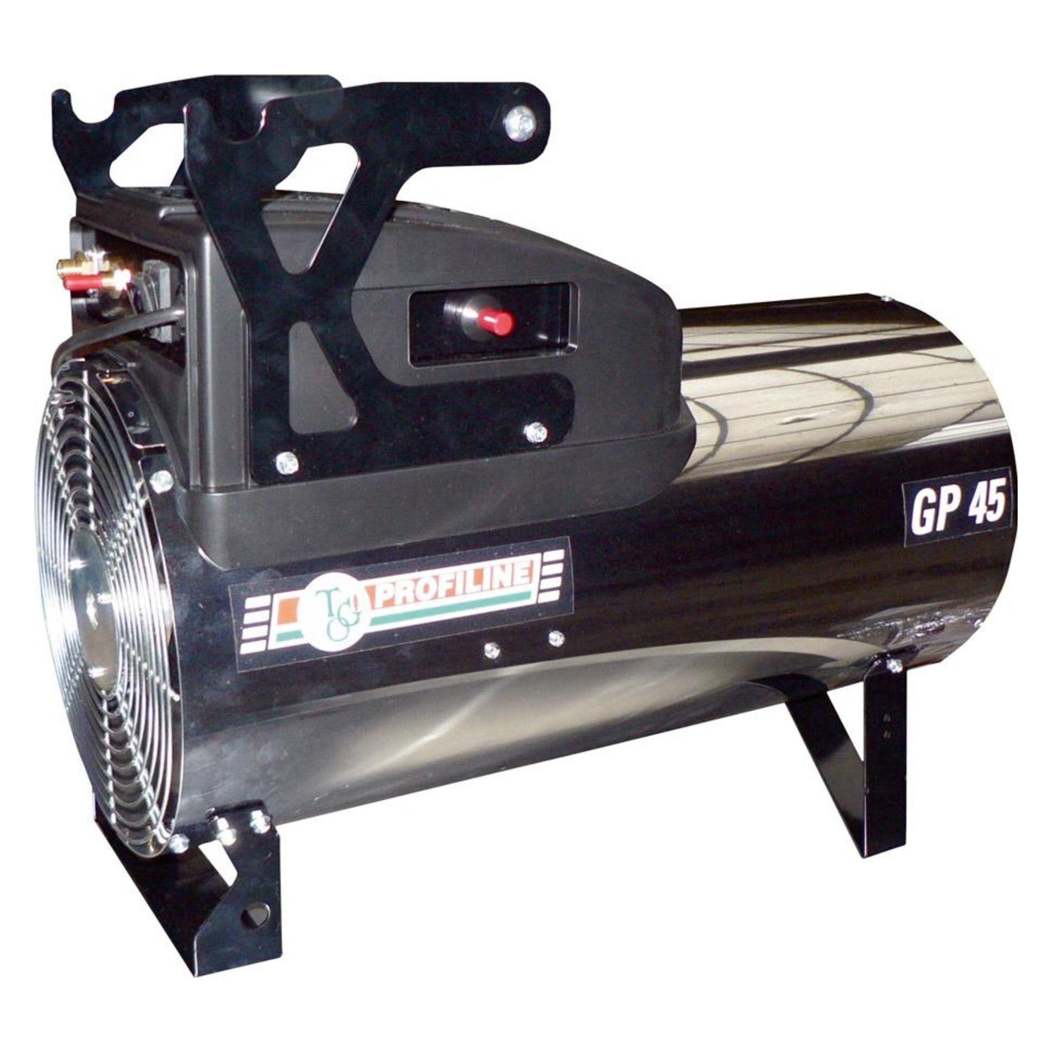 Magni Gas-Heizgebläse 23-47kW regelbar Edelstahl (23000 W) (4026213043272)