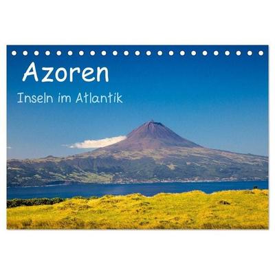 Azoren - Inseln im Atlantik (Tischkalender 2027 DIN A5 quer), CALVENDO Monatskalender