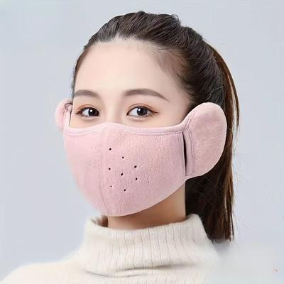 Inspired Finds Thermal Winter Face Mask Full Cover Windproof & Breathable Outdoor Protection For Cold Weather pink