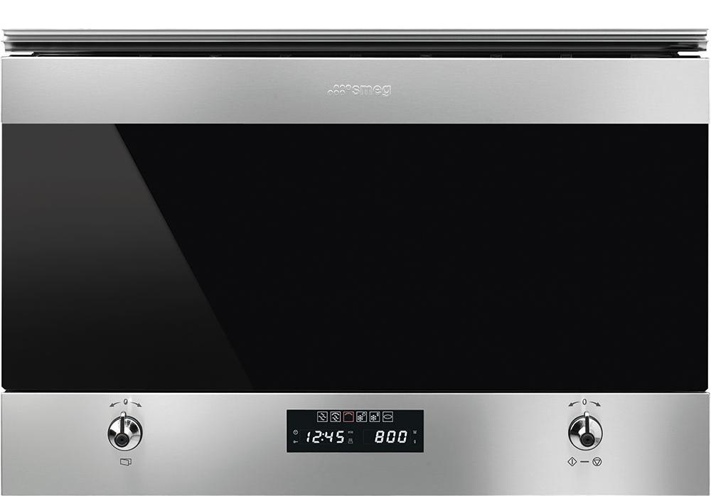 Smeg Mp322x1 1250w Eingebauter Mikrowellenherd Mit Grill Durchsichtig 21 Liters / EU Plug 220V Durchsichtig 21 Liters