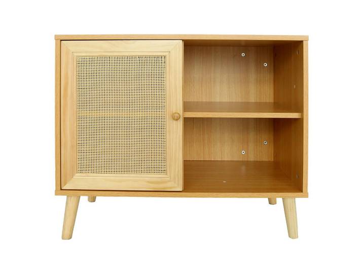 Habitat Garten Buffetschrank iguane Braun, Holz, 39x66x80 cm, Kleinmöbel, Kommoden, Sideboards