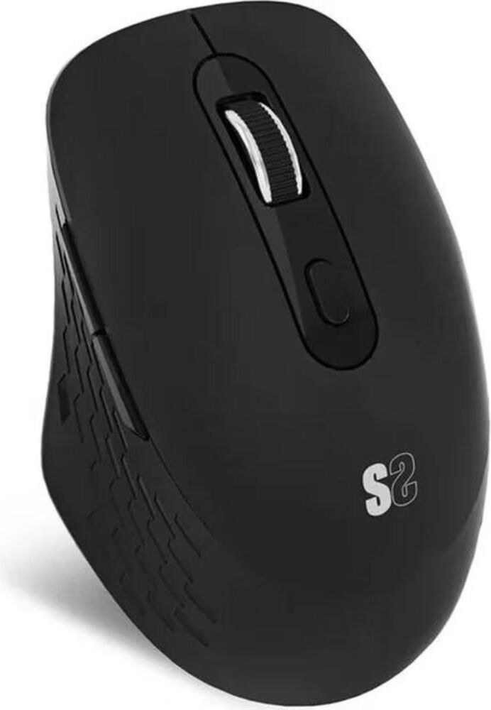 Subblim Ratón Ergonómico Inalámbrico Curve Ergo Dual Negro Talla Única Unisex