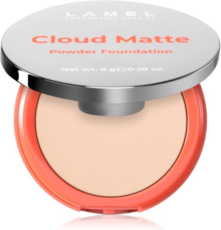 LAMEL Cloud Matte Powder Foundation mattifying powder foundation shade 03 Light Beige 8 g