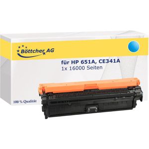 kompatibel für HP 651A CE341A cyan Kompatibler Toner  16000 Seiten