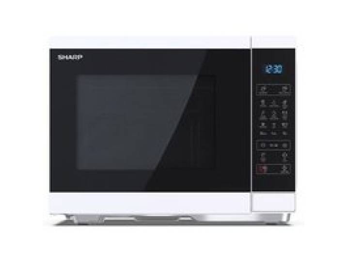 Four Sharp Four à micro-ondes avec grill YC-MG252AE-W Pose libre 25 L 900 W Grill Blanc