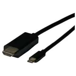 EFB EBUSBC-HDMI-4K30K.2 USB Typ-C - HDMI Kabel, USB Typ-C Stecker - HDMI Stecker, 4K@30Hz, 2m EBUSBCHDMI4K30K2