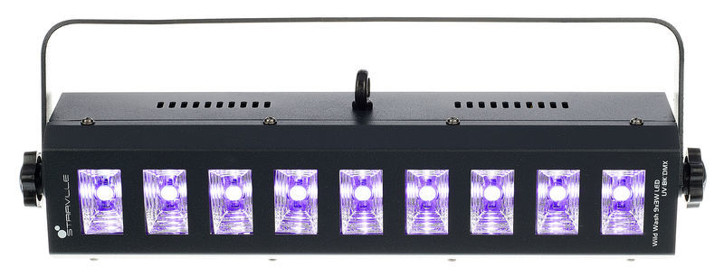 Stairville Wild Wash 9x3W LED UV BK DMX
