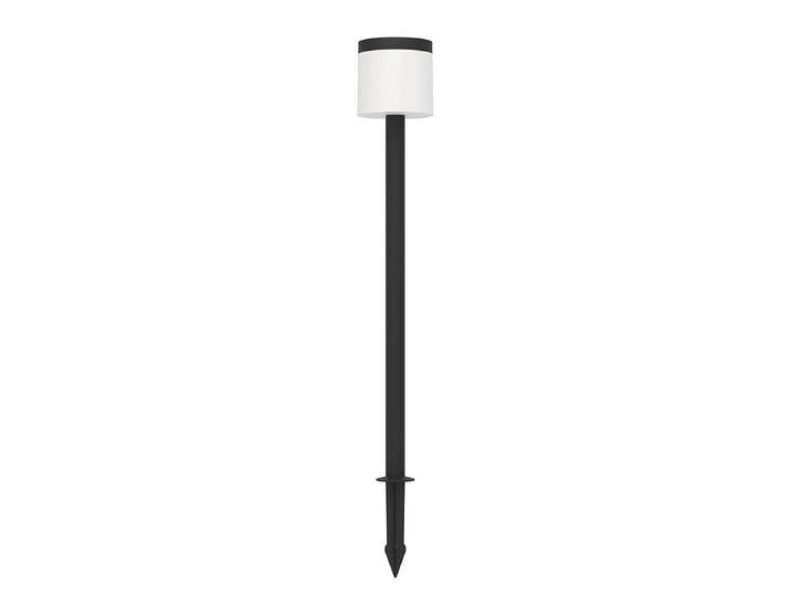 Borne lumineuse à LED 115cm Noir
