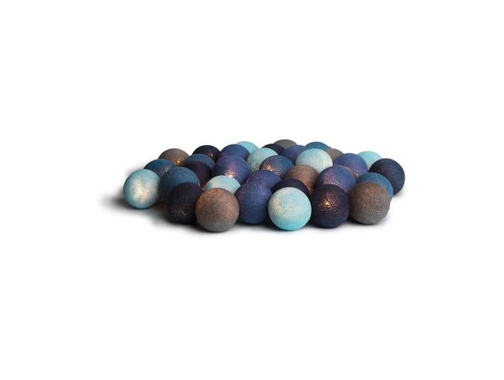 Irislights Lot de 20-lumières Ocean Blue 390 cm Bleu