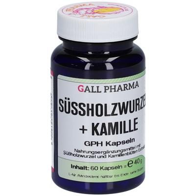 SÜSSHOLZWURZEL+Kamille GPH Kapseln 60 St