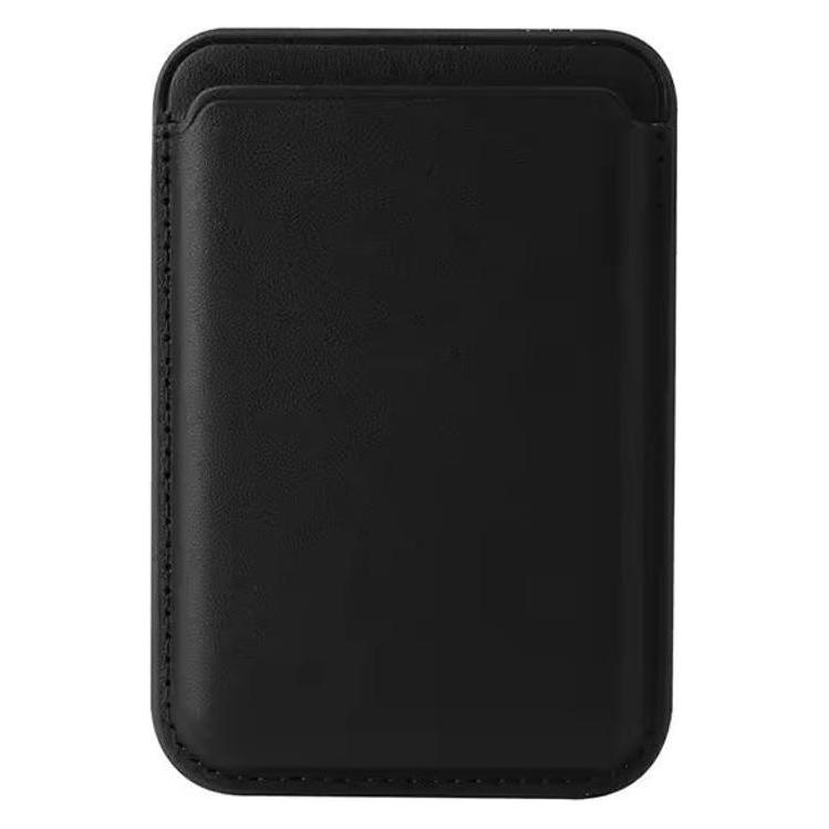 SIGN MagSafe PU Leather Card Holder - Black (SN-CHM-B)