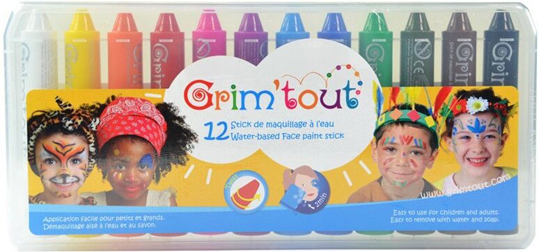 Grim'Tout Coffret de 12 sticks maquillage GRIMTOUT
