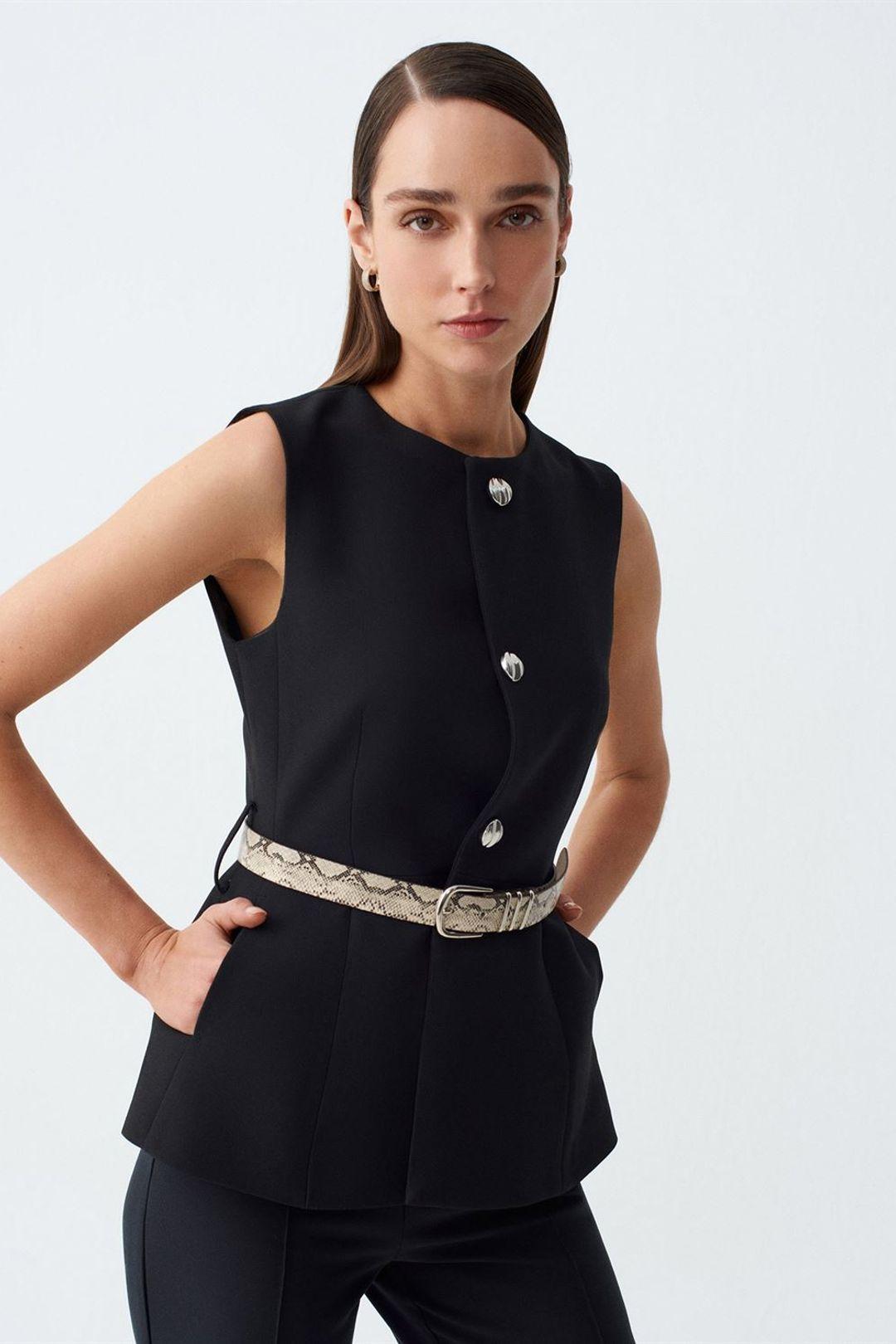 Geveste Crepe Gilet