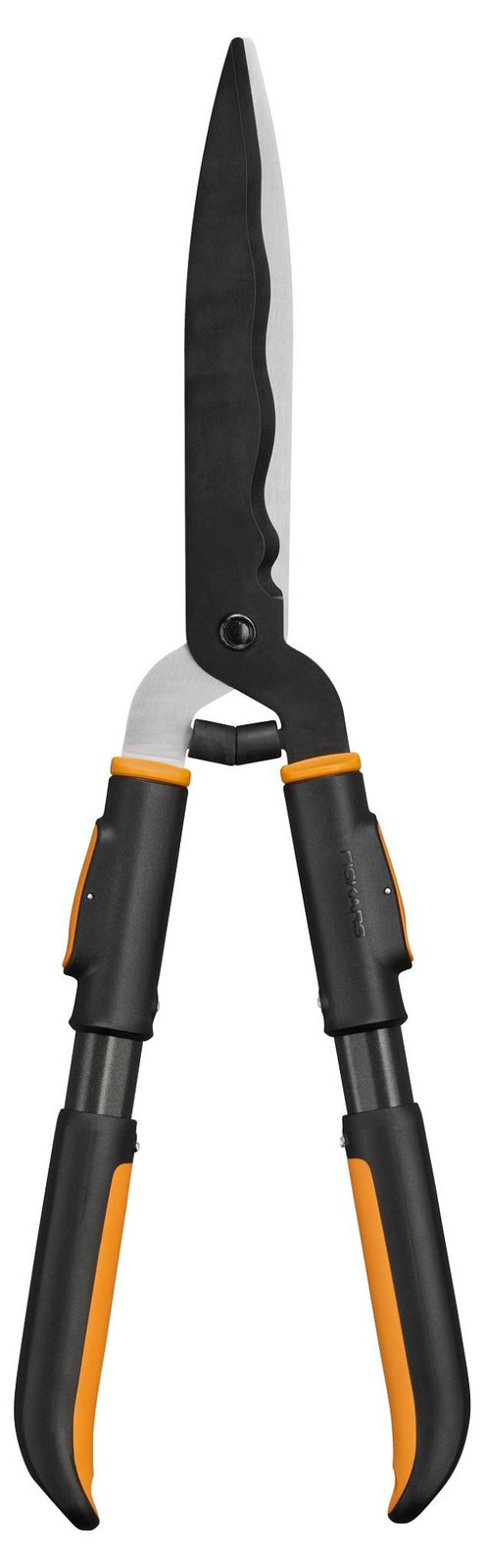 Fiskars OneClick heggenscharen met getand blad