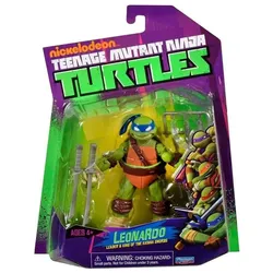 Playmates Teenage Mutant Ninja Turtles World of TMNT Actionfigur Leonardo 11 cm
