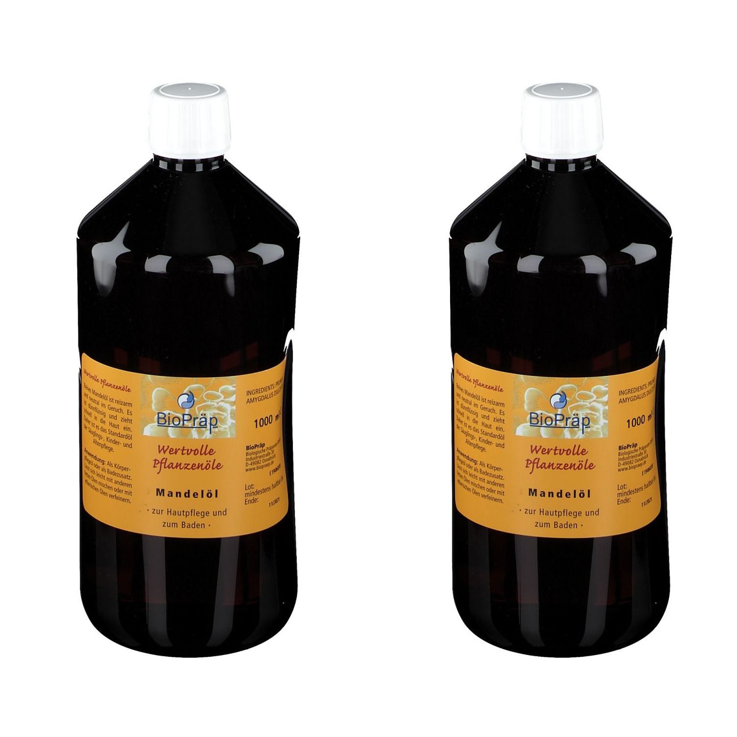 Mandelöl 2x1000 ml Öl