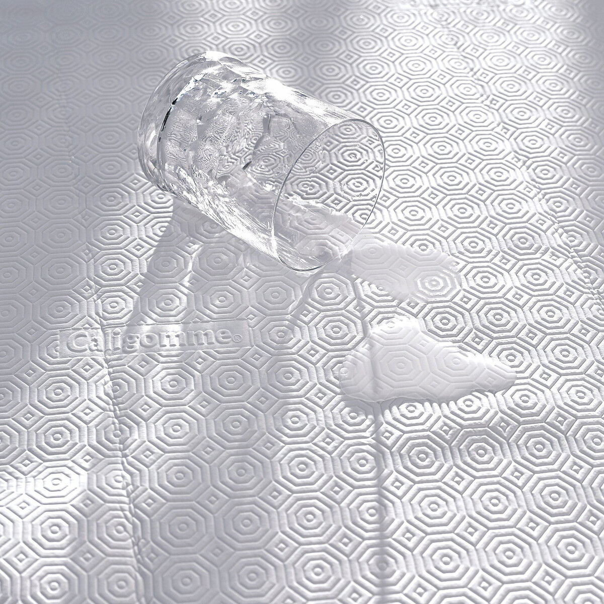 CALIGOMME Sous-nappe protection table ronde, qualité luxe