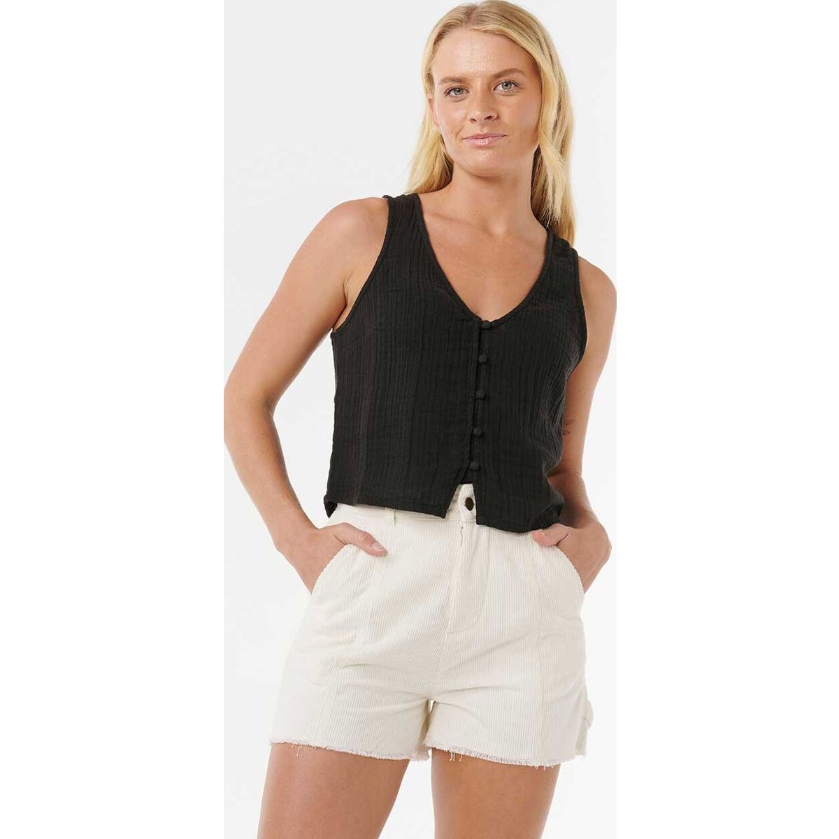 RipCurl Pacific Dreams Cord Short stone (2019) S 021WWS_2019_S