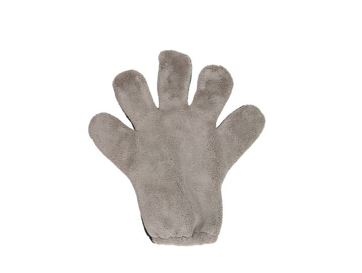 Waschhandschuh Auto 29 x 12 cm grau