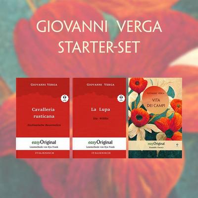 Vita dei campi (mit 3 MP3 Audio-CDs) - Starter-Set, Set von Giovanni Verga, EasyOriginal Verlag, 978-3-99112-690-4