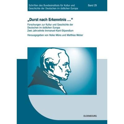 Durst nach Erkenntnis..., Taschenbuch von Heike Müns,Matthias Weber, De Gruyter Mouton, 978-3-486-58153-9