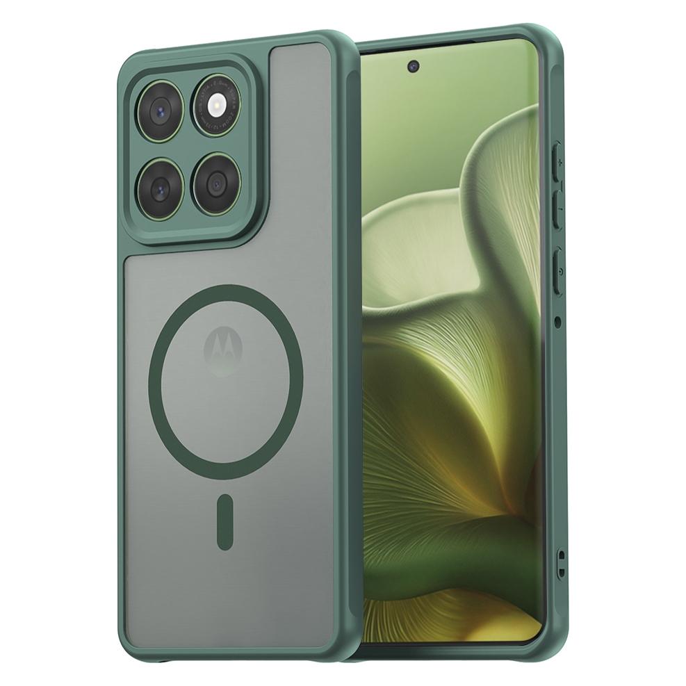 Techsuit - HaloFrost II MagSafe - Motorola Edge 60 / 60 Fusion - Green (Motorola Edge 60, Motorola Edge 60 Fusion) (59328919)