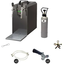 ich-zapfe Stream 50 Bierzapfanlage Komplettset (-5811) - Flach, Köpi