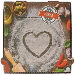 Nette 100 Pizzakarton Francia "Herz" FSC® 28x28x4cm