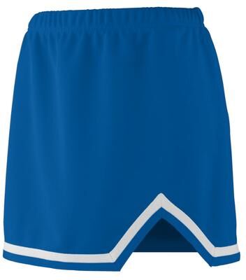Augusta Sportswear 9126 Athletic Girls Energy Skirt in Royal/White size Small   Polyester