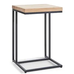 MAISON Beistelltisch Milwaukee Holz Braun Eiche