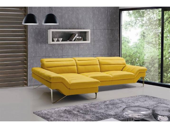 JVmoebel Ecksofa Elegantes Leder-Sofa Relax-Set mit Polyätherschaum-Polsterung, Made in Europa