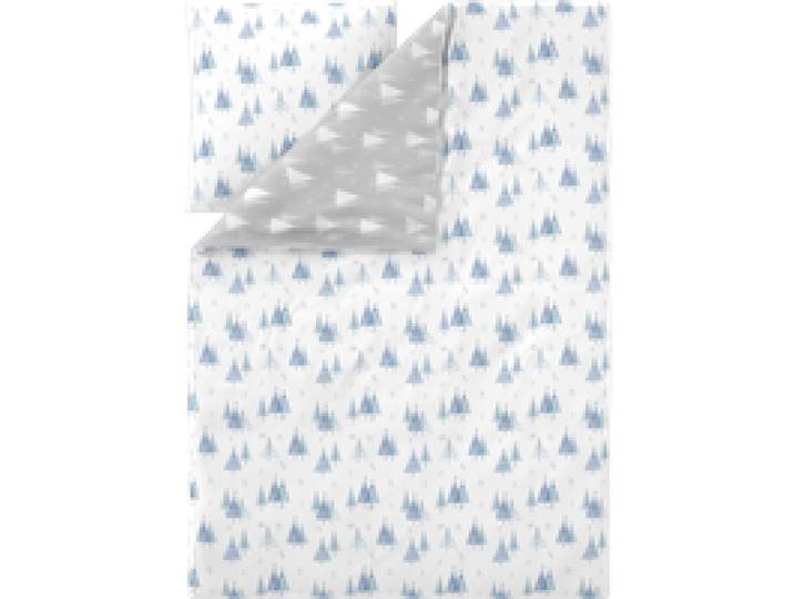LIVARNO® Housse de couette réversible en fin flanelle / Housse de couette en fin flanelle, 140 x 200 cm. (kaki)