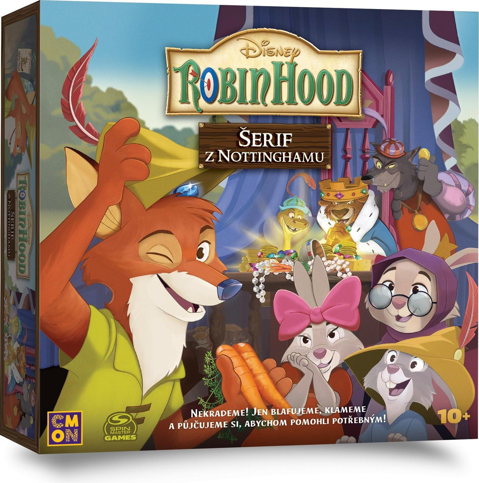 Disney bordspel Robin Hood - De sheriff van Nottingham door Asmodee