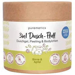 puremetics Dusch-Fluff 3in1 Birne & Apfel (Frühlings-Edition)