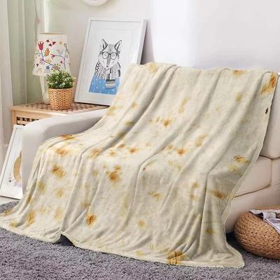 Shop Station Funny Burrito Blanket Soft Tortilla Blanket Flannel Throw For Couch, Bed & Cozy Lounging c 27.56 39.37 In