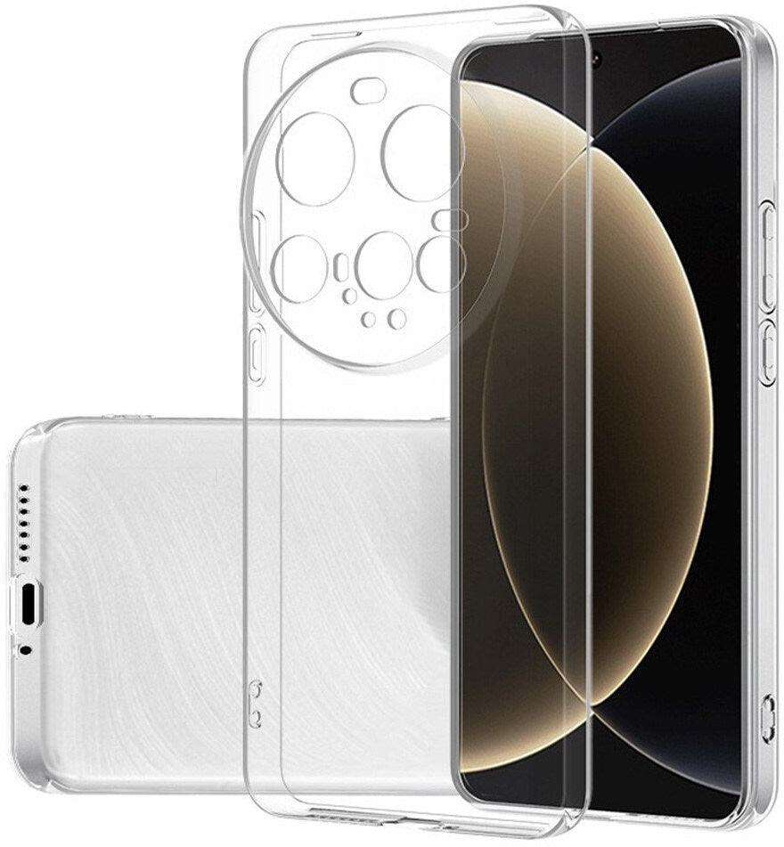 EIDERWOOD Xiaomi 15 Fleksibelt Plastik Bagside Cover - Gennemsigtig