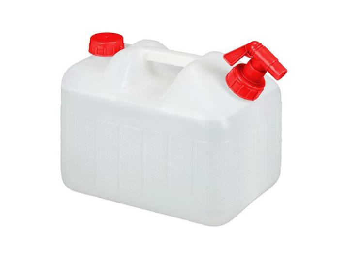Relaxdays Wasserkanister mit Hahn