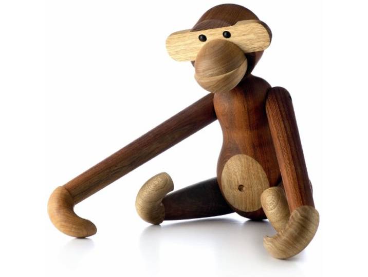 Kay Bojesen Singe Grand Personnages 47 cm Singe Décoration de Noël\, Bois