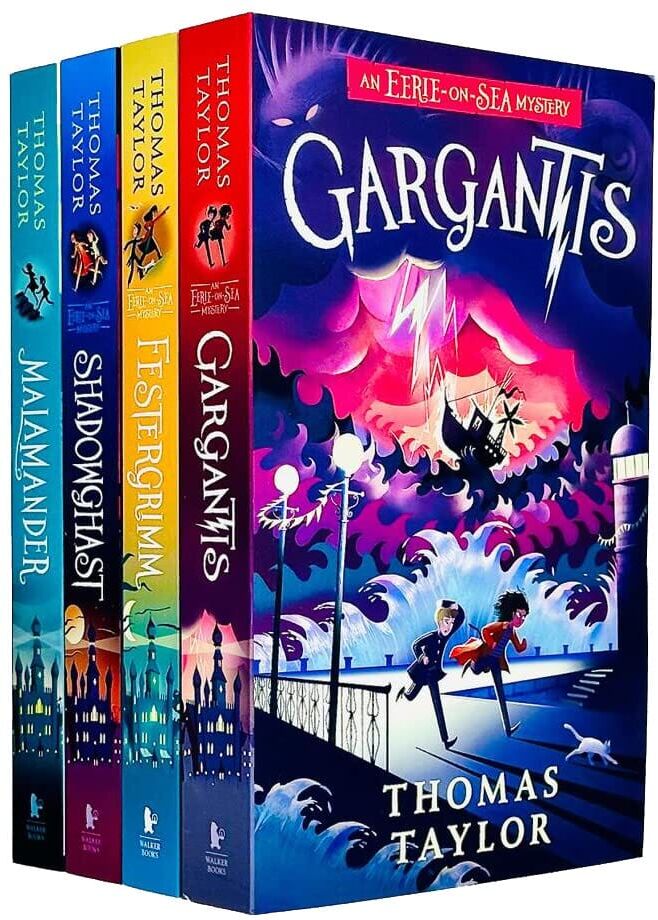 An Eerie-on-Sea Mystery Series By Thomas Taylor 4 Books Collection Set - Ages 8-12 - Paperback Walker Books Ltd