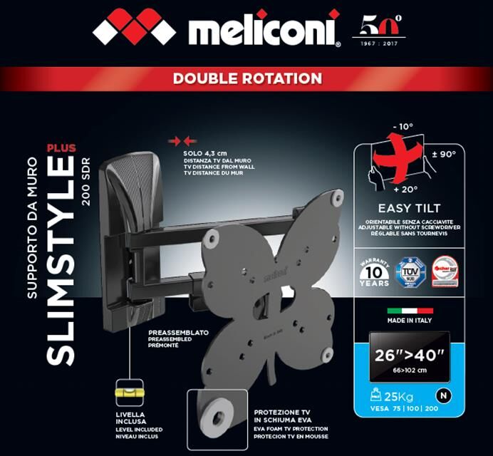 Meliconi 200 Sdr-nero