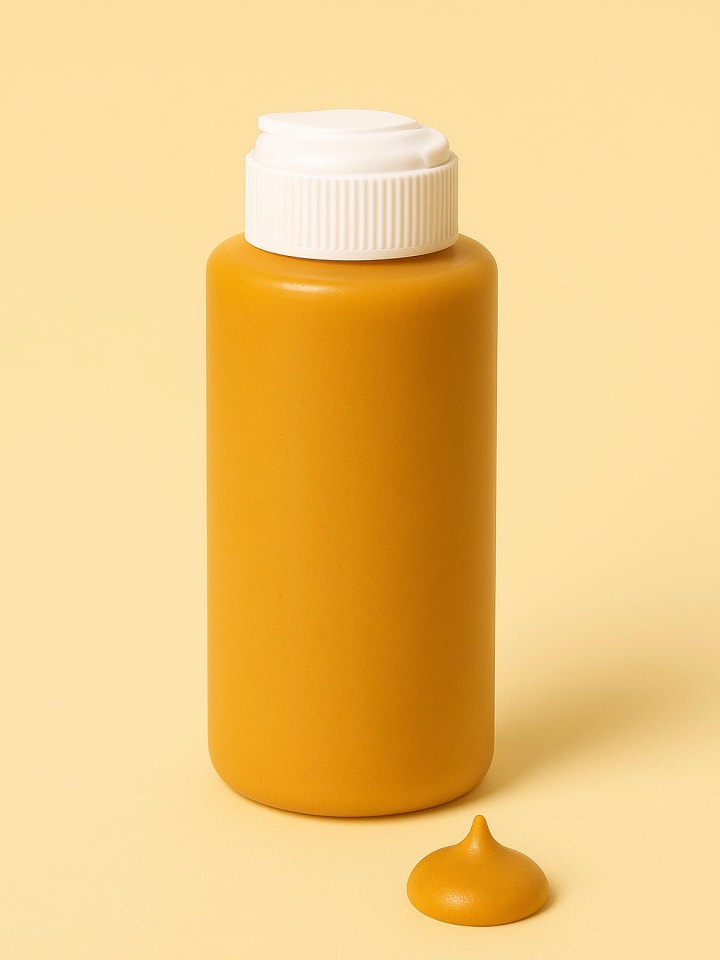 Samimi Stofffarbe in Senf - 125 ml - onesize