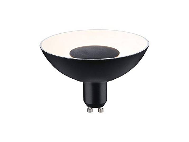 Paulmann 28795 LED Lampe Reflektor 3-Stufen-dimmbar 4,9 Watt dimmbar Energiesparlampe Schwarz, Weiß Beleuchtung Lampen 3000 K GU10