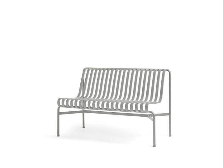 HAY Palissade Dining Bank ohne Armlehne Sky grey