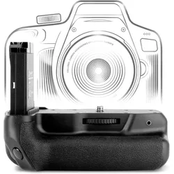 Cellonic KZ Batteriegriff für Canon EOS 77D, 800D, Rebel T7i, 9000D, Kiss X9i (Batteriegriff), Batteriegriff, Schwarz
