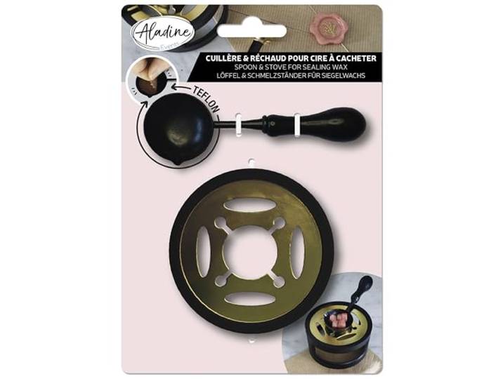 Aladine - Teflon lepel & kooktoestel voor was te kopen - Wasverwarmer - 80819